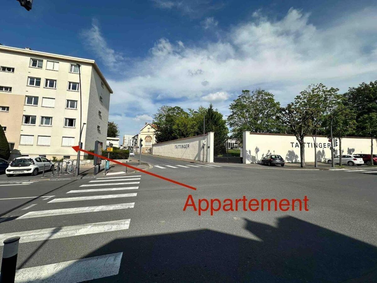Au Coeur Du Quartier Taittinger Apartment Reims Luaran gambar